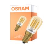 Osram Vintage 1906 LED Special Shapes E14 Tubular Messing 2.8W 250lm - 822 Extra Warmweiß | Dimmbar - Ersatz Für 25W