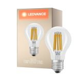 Ledvance Classic LED E27 Birne Fadenlampe Klar 7.2W 1521lm - 827 Extra Warmweiß | Ersatz Für 100W