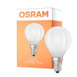 Osram LED Classic LED E14 Birne Fadenlampe Matt 2.2W 470lm - 827 Extra Warmweiß | Ersatz Für 40W