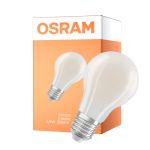 Osram Classic LED E27 Birne Fadenlampe Matt 3.8W 806lm - 827 Extra Warmweiß | Dimmbar - Ersatz Für 60W