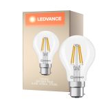 Ledvance Classic LED B22 Birne Fadenlampe Klar 3.4W 470lm - 827 Extra Warmweiß | Ersatz Für 40W