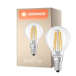 Ledvance Classic LED E14 Birne Fadenlampe Klar 3.8W 806lm - 827 Extra Warmweiß | Ersatz Für 60W