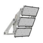 Ledvance LED-Scheinwerfer Max Aluminium Grau 1800W 245900lm 65x120d - 830 Warmweiß | IP66 - Asymmetrisch