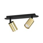 Emibig Deckenleuchte Zen Stahl Schwarz | Geeignet für 2x GU10 - Max 10W