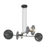 Emibig Pendelleuchte Xotic Stahl Schwarz | Geeignet für 4x E27 - Max 15W