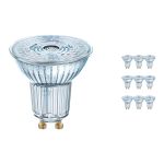 Mehrfachpackung 10x Osram Performance LED-Spot Reflektor GU10 PAR16 3.4W 230lm 36D - 927 Extra Warmweiß | Höchste Farbwiedergabe - Dimmbar - Ersatz Für 35W