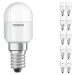 Mehrfachpackung 10x Osram LED Spezial T26 E14 Röhrenförmig Matt 2.3W 200lm - 827 Extra Warmweiß | Ersatz Für 20W