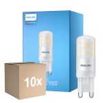 Mehrfachpackung 10x Philips CorePro LED Kapsel G9 Matt 3.7W 470lm - 827 Extra Warmweiß | Ersatz Für 40W