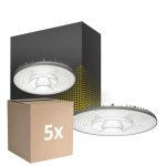 Mehrfachpackung 5x Bright Choice LED Highbay V2.0 200W 26000lm 90D - 840 Kaltweiß | IP65