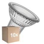 Mehrfachpackung 10x Ledvance LED Reflektor GU10 PAR16 6.9W 650lm 120D - 927 Extra Warmweiß | Dimmbar - Ersatz Für 80W
