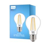 Philips Corepro LED Glühbirne E27 Birne Klar 7W 806lm - 827 Extra Warmweiß | Ersatz für 60W