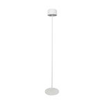 Eglo Stehlampe Roccanova-L Stahl Weiß 2W 270lm - 830 Warmweiß | IP44 - Touch Dimmbar - USB-C