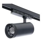 Noxion 3-Phasenn-Schienenspot Delta Aluminium Schwarz 30W 2250lm 15-55D - 927-930-940 CCT | Zoombar