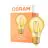 Osram Vintage 1906 LED Classic E27 A 4W 824 Fadenlampe Gold | Extra Warmweiß - Ersatz für 35W
