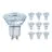 Mehrfachpackung 10x Osram Performance LED-Spot Reflektor GU10 PAR16 4.5W 350lm 36D - 940 Kaltweiß | Höchste Farbwiedergabe - Dimmbar - Ersatz Für 50W