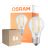 Mehrfachpackung 6x Osram LED Superstar E27 Birne Fadenlampe Klar 7.5W 1055lm - 940 Kaltweiß | Höchste Farbwiedergabe - Dimmbar - Ersatz Für 75W