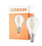 Osram Parathom Classic LED E14 Kugel Fadenlampe Klar 4W 470lm - 827 Extra Warmweiß | 3 Step Dim - Ersatz für 40W