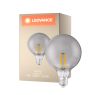 Ledvance Smart+ Wifi E27 Globe Classic Fadenlampe Smoke 6W 540lm - 825 Extra Warmweiß | Dimmbar - Ersatz für 50W