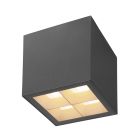 SLV Cube Aluminium Anthrazit 15W 2200lm - 827-830 CCT | Dimmbar