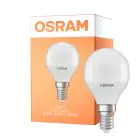 Osram LED Star Classic E14 Kugel Matt 4.9W 470lm - 840 Kaltweiß | Ersatz Für 40W