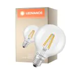 Ledvance Classic LED Globe E27 Globe Fadenlampe Klar 3.8W 806lm - 827 Extra Warmweiß | Ersatz Für 60W