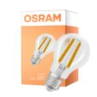 Osram Classic LED E27 Birne Fadenlampe Klar 3.8W 806lm - 840 Kaltweiß | Dimmbar - Ersatz Für 60W