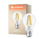 Ledvance Classic LED B22 Birne Fadenlampe Klar 5.9W 806lm - 827 Extra Warmweiß | Ersatz Für 60W