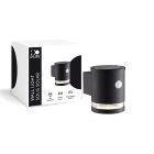 D'Lite Wandleuchte Solis Solar Schwarz Up & Down - 830 Warmweiß | IP54 - Bewegungssensor