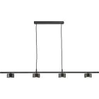Nordlux Pendelleuchte Rail Clyde 20W 827 350lm 120D Schwarz - Metall | Dimmbar - Extra Warmweiß