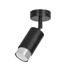 Emibig Deckenleuchte Hiro Stahl Schwarz | Geeignet für 1x GU10 - Max 10W