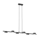 Emibig Pendelleuchte Sora Stahl Schwarz | Geeignet für 6x GX53 - Max 12W