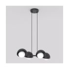 Emibig Pendelleuchte Boom Stahl Schwarz | Geeignet für 4x G9 - Max 8W