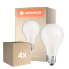 Mehrfachpackung 4x Ledvance  Classic LED E27 Birne Fadenlampe Matt 24W 3452lm - 827 Extra Warmweiß | Ersatz Für 200W
