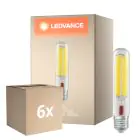 Mehrfachpackung 6x Ledvance LED Glühbirne NAV LED FIL V E40 41W 7500lm - 740 Kaltweiß | Ersatz Für 100W
