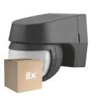 Mehrfachpackung 8x Ledvance Sensor Wand Schwarz| 110D