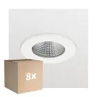 Mehrfachpackung 8x Philips LED-Spot Klar Accent G2 RS060B 6W 550lm 36D - 840 Kaltweiß | 75mm - Dimmbar 