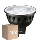 Mehrfachpackung 10x Philips Master LED-Spot GU5.3 MR16 6.7W 460lm 24D - 940 Kaltweiß | Höchste Farbwiedergabe - Dimmbar - Ersatz Für 35W