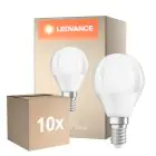 Mehrfachpackung 10x Ledvance Classic LED E14 Birne Matt 4.9W 470lm - 827 Extra Warmweiß | Dimmbar - Ersatz Für 40W