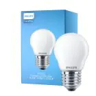 Philips Corepro LED Lustre E27 Kugel Matt 4.3W 470lm - 827 Extra Warmweiß | Ersatz für 40W