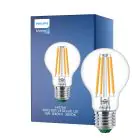 Philips MASTER LED Glühbirne Ultra Efficient E27 Birne Klar 4W 840lm - 830 Warmweiß | Ersatz für 60W