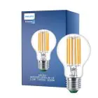 Philips MASTER LED Glühbirne Ultra Efficient E27 Birne Klar 5.2W 1095lm - 830 Warmweiß | Ersatz für 75W